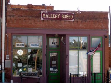 Twin Flame Gallery in Victor, Colorado when it was Gallery 80860