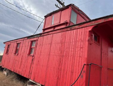 1889 Caboose Side View