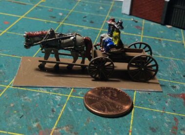 Diorama - Buckboard Wagon