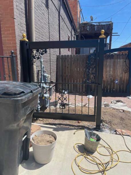 New gate installation