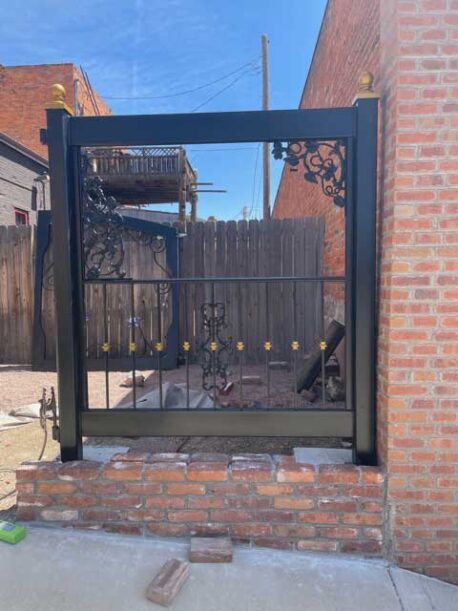 New gate installation