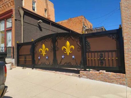 New gate installation