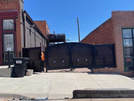 New gate installation